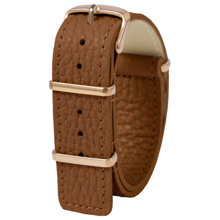 本革 32色 イタリアンシュリンクレザー NATOタイプ スマートウォッチ 腕時計ベルト