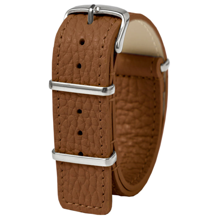 本革 32色 イタリアンシュリンクレザー NATOタイプ スマートウォッチ 腕時計ベルト