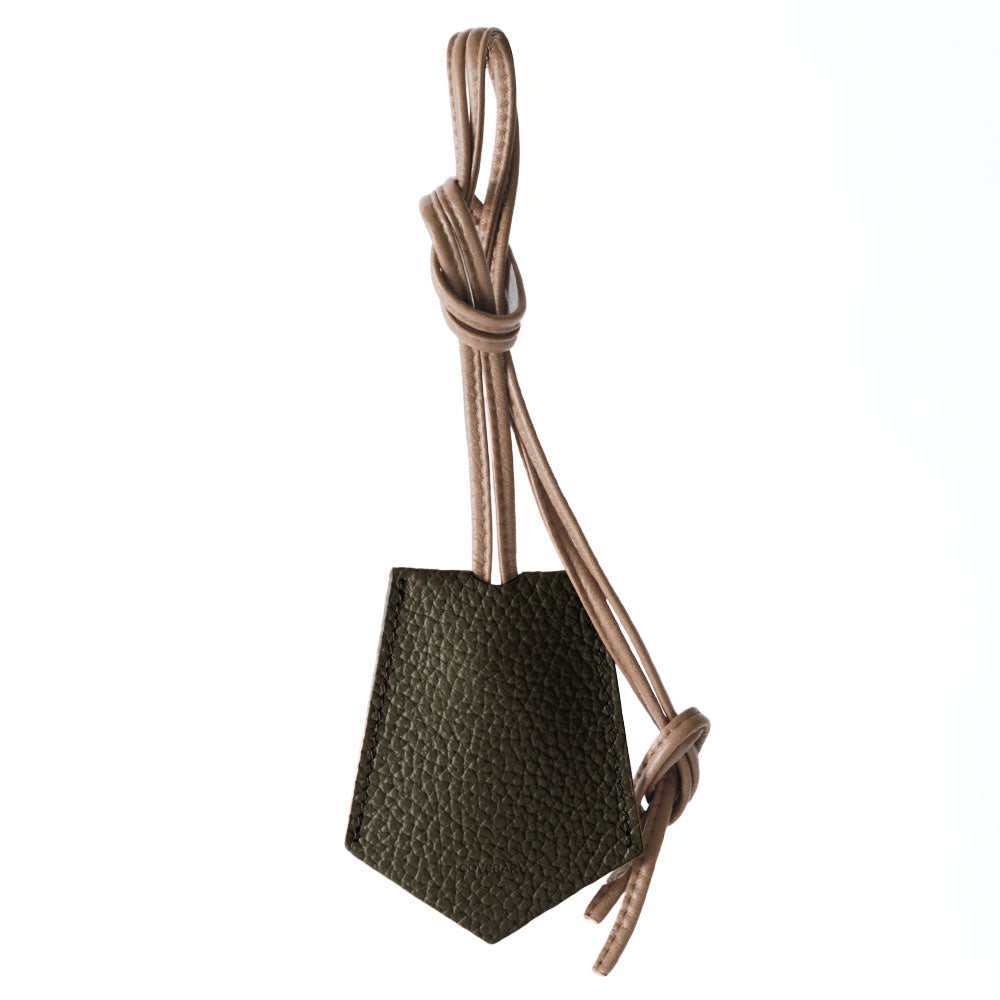 Accessoire cuir véritable 32 couleurs cuir italien grainé clochette sangle de cou