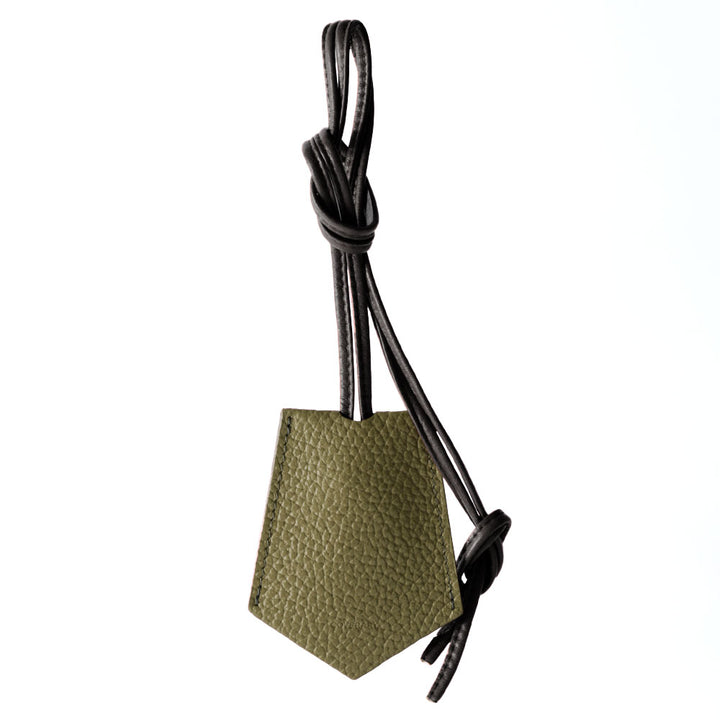 Accessoire cuir véritable 32 couleurs cuir italien grainé clochette sangle de cou