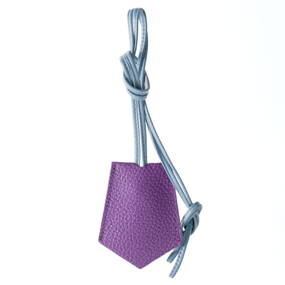 Accessoire cuir véritable 32 couleurs cuir italien grainé clochette sangle de cou