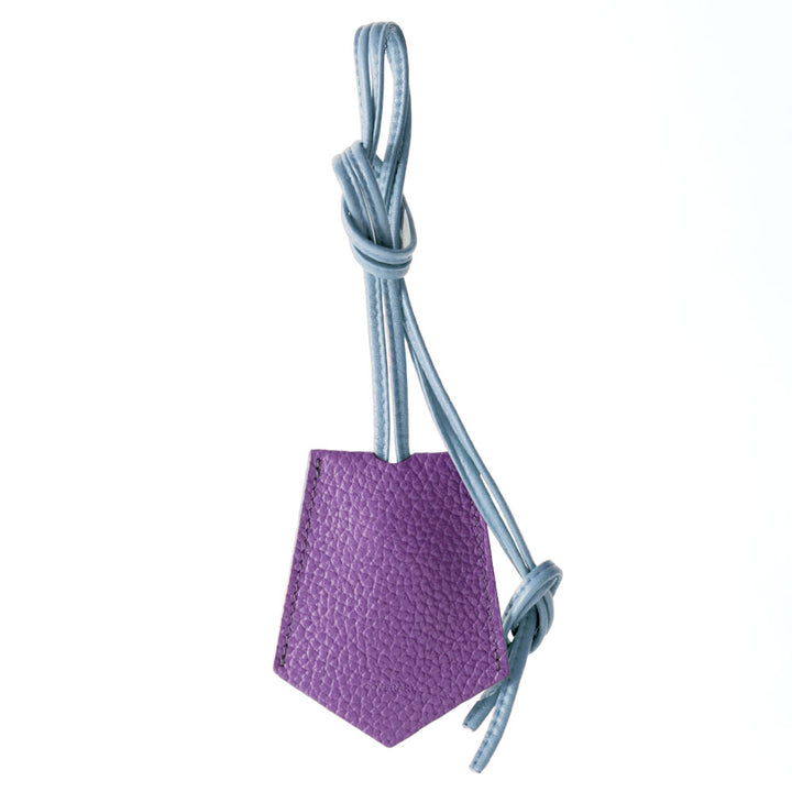 Accessoire cuir véritable 32 couleurs cuir italien grainé clochette sangle de cou