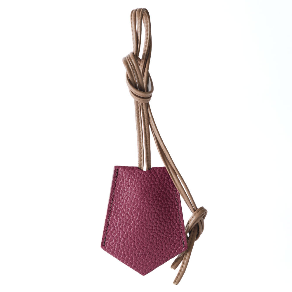 Accessoire cuir véritable 32 couleurs cuir italien grainé clochette sangle de cou