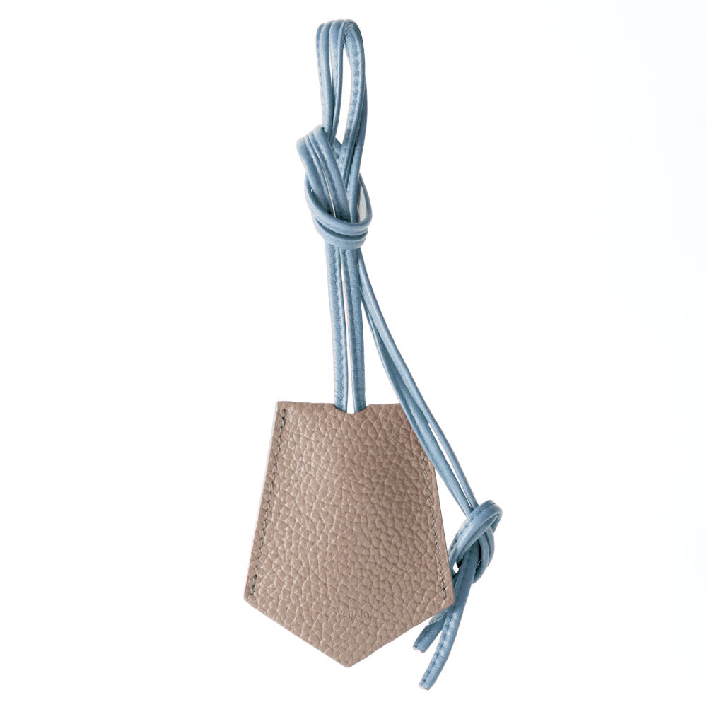 Accessoire cuir véritable 32 couleurs cuir italien grainé clochette sangle de cou