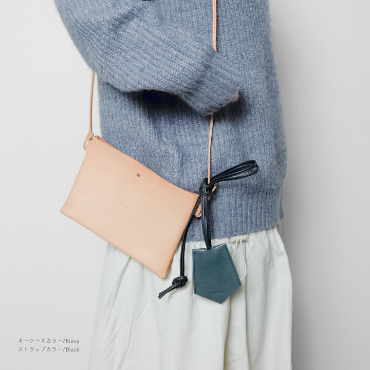 Accessory Genuine Leather Tochigi Leather Clochette Neck Strap