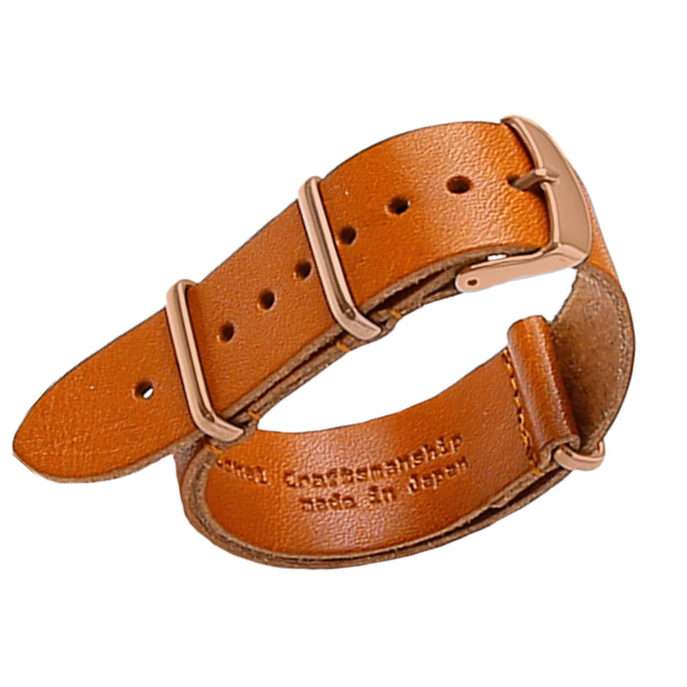 本革 栃木レザー NATOタイプ スマートウォッチ 腕時計ベルト