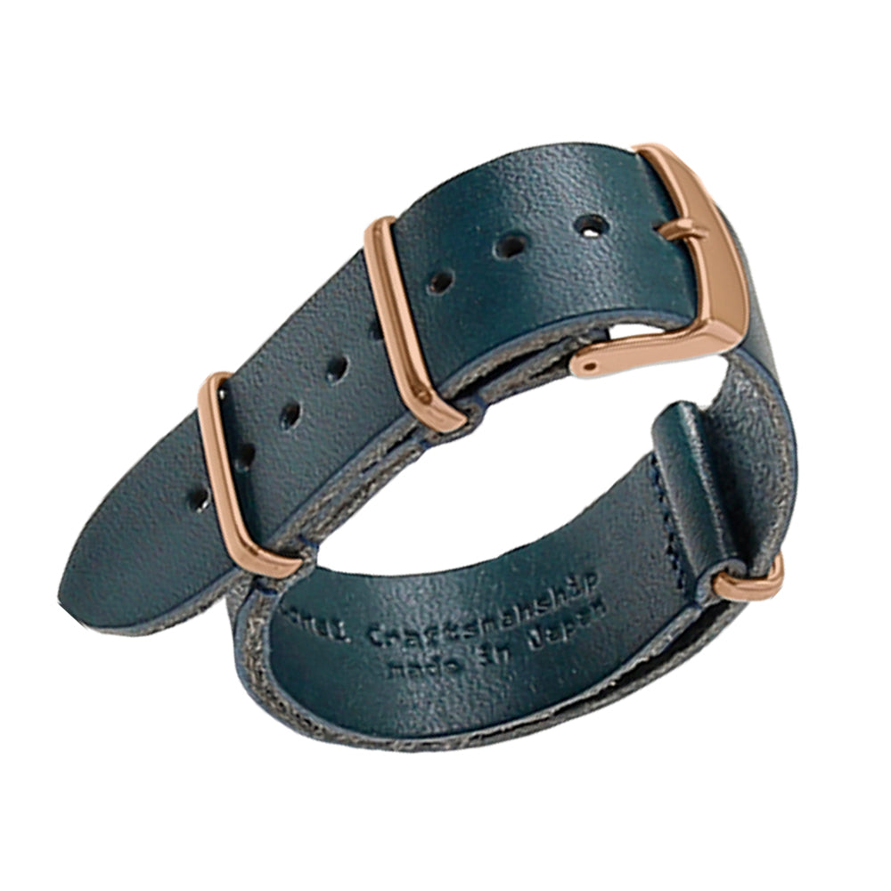 本革 栃木レザー NATOタイプ スマートウォッチ 腕時計ベルト