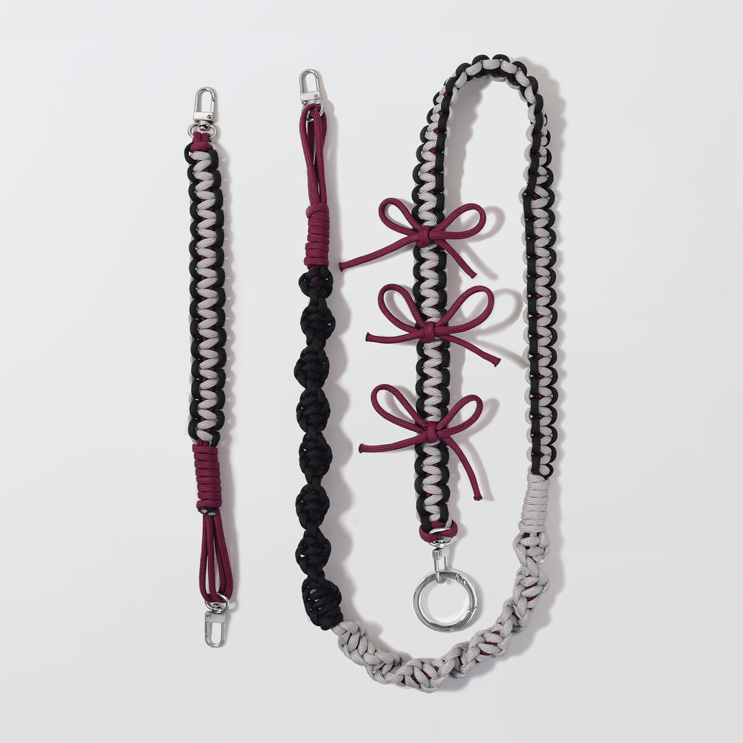 Paracord Ribbon 2-Way Shoulder Strap