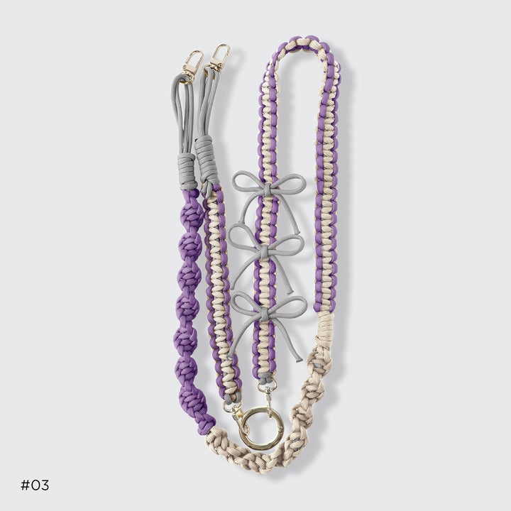 Paracord Ribbon 2-Way Shoulder Strap