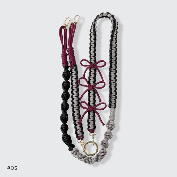 Paracord Ribbon 2-Way Shoulder Strap