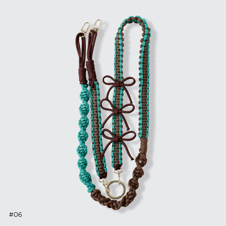 Paracord Ribbon 2-Way Shoulder Strap
