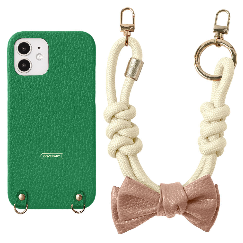 Genuine Leather 32 Colors Italian Shrink Leather Double Ribbon Paracord Hand Strap Included Back Case Xperia Series