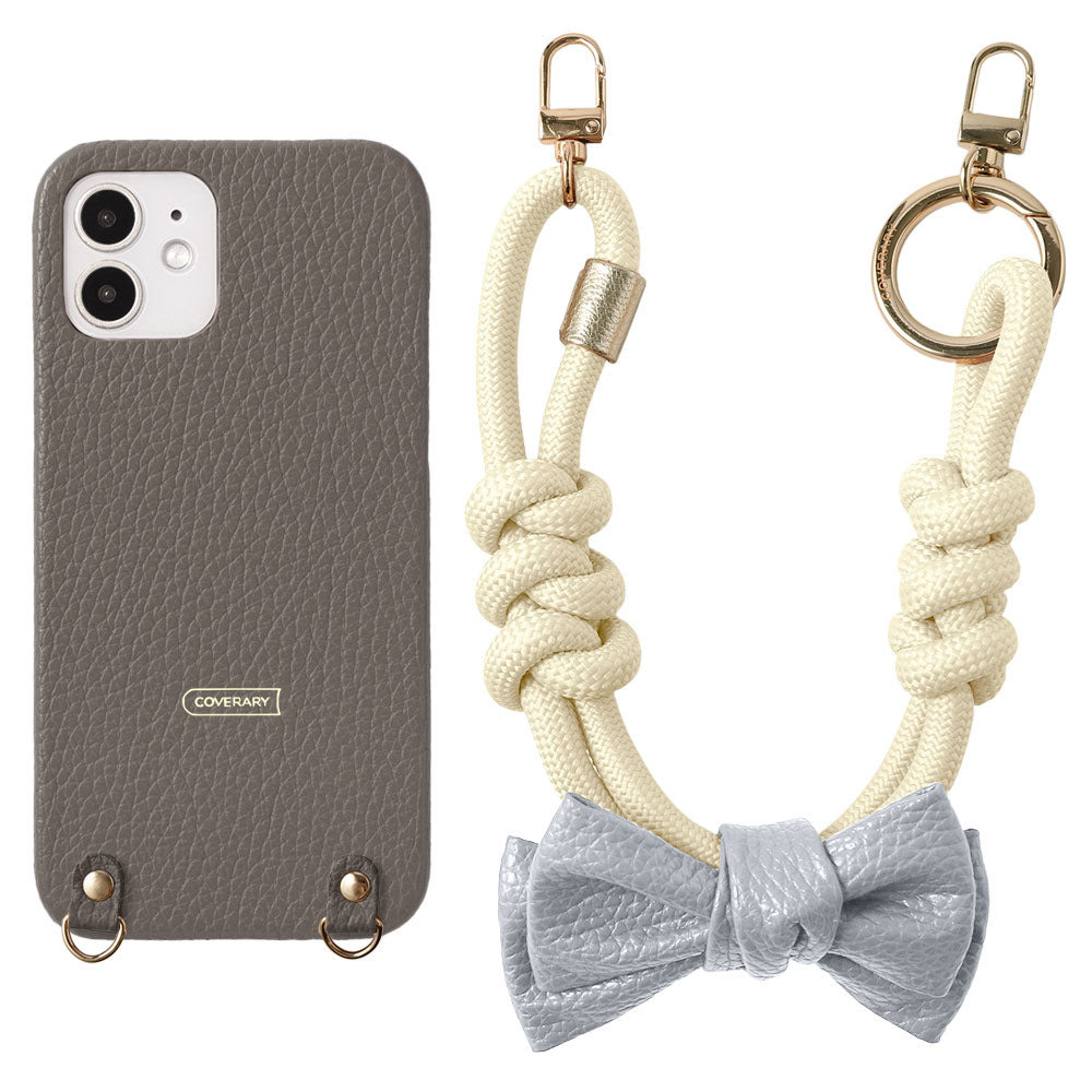 Genuine Leather 32 Colors Italian Shrink Leather Double Ribbon Paracord Hand Strap Included Back Case Xperia Series