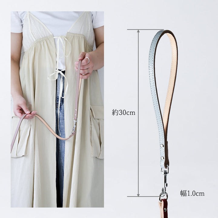 ペット ハンドパーツ 本革 10色 イタリアンシュリンクレザー