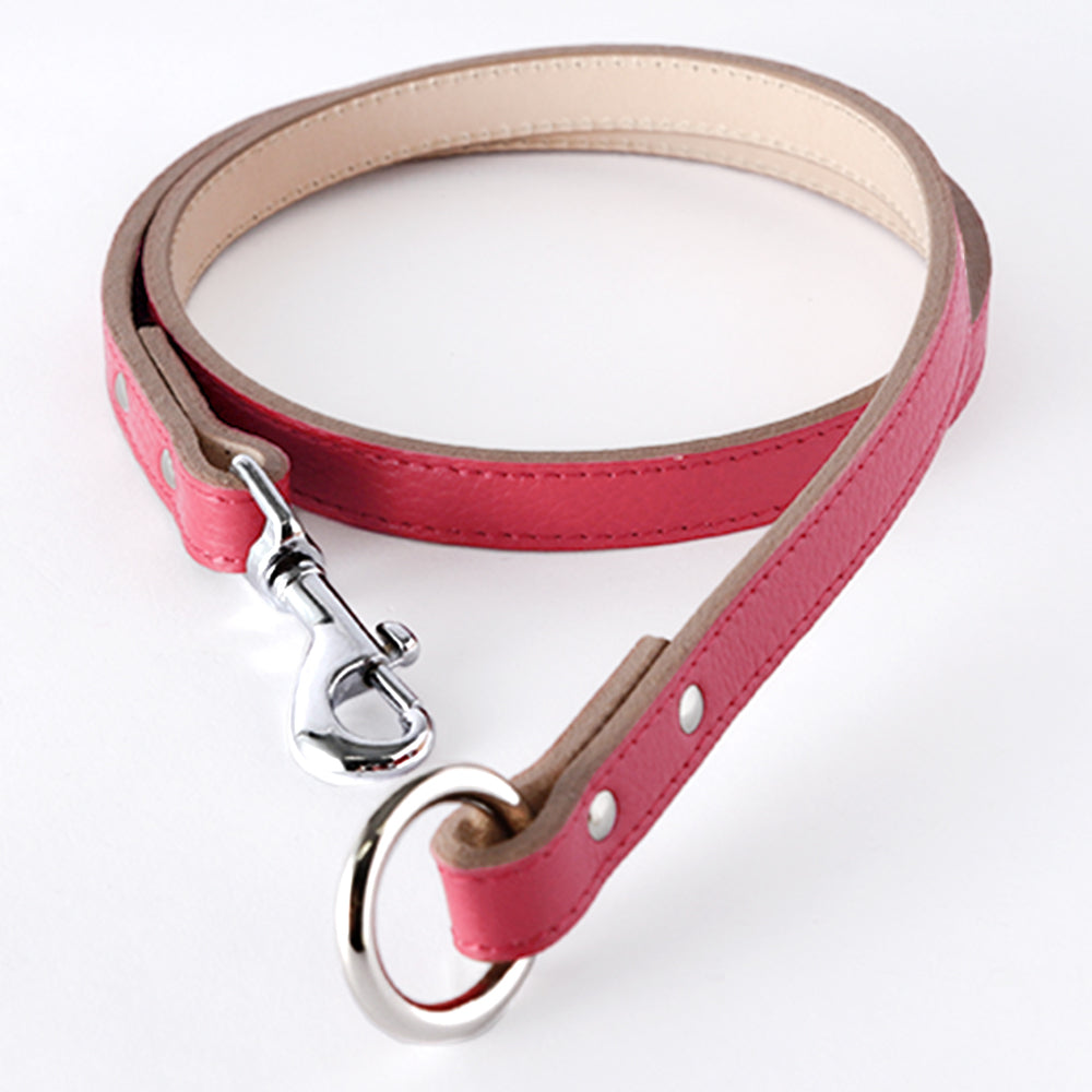 Pet Lead Parts Genuine Leather 16 Colors Italian Shrink Leather