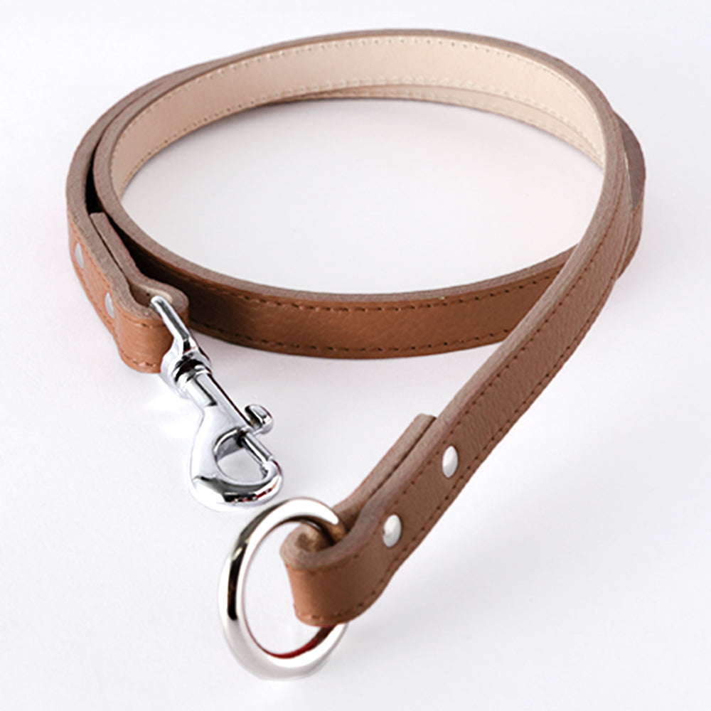 Pet Lead Parts Genuine Leather 16 Colors Italian Shrink Leather