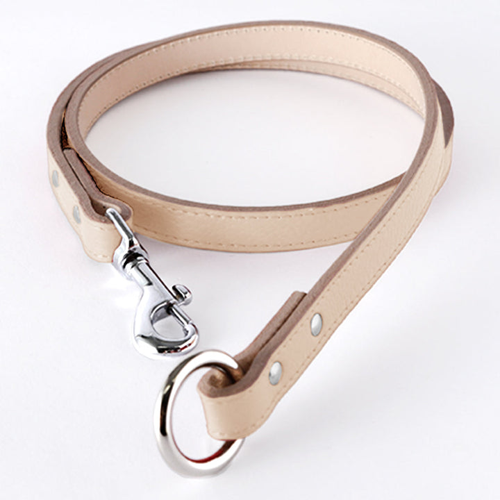 Pet Lead Parts Genuine Leather 16 Colors Italian Shrink Leather