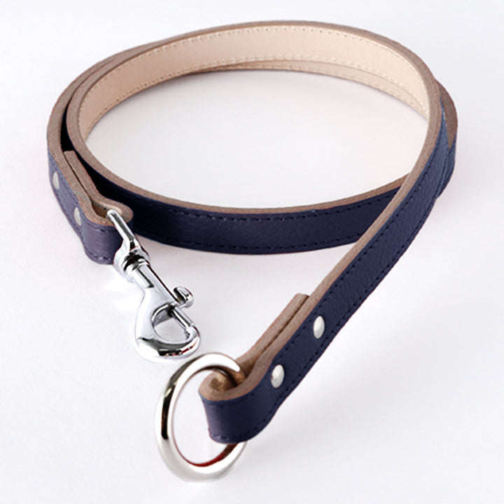 Pet Lead Parts Genuine Leather 16 Colors Italian Shrink Leather