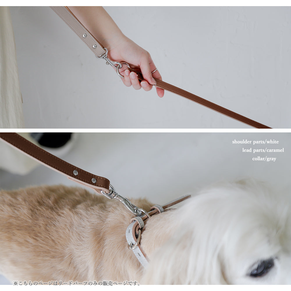 Pet Lead Parts Genuine Leather 16 Colors Italian Shrink Leather