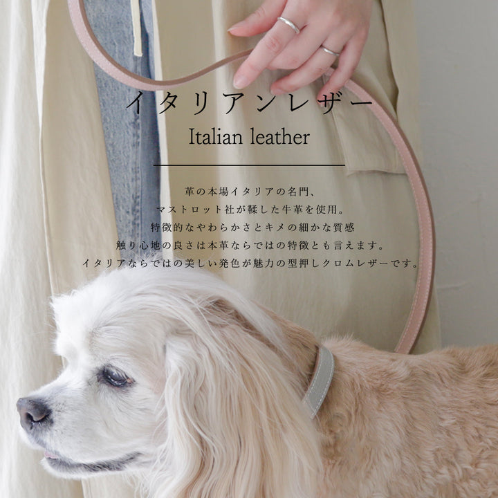 Pet Lead Parts Genuine Leather 16 Colors Italian Shrink Leather