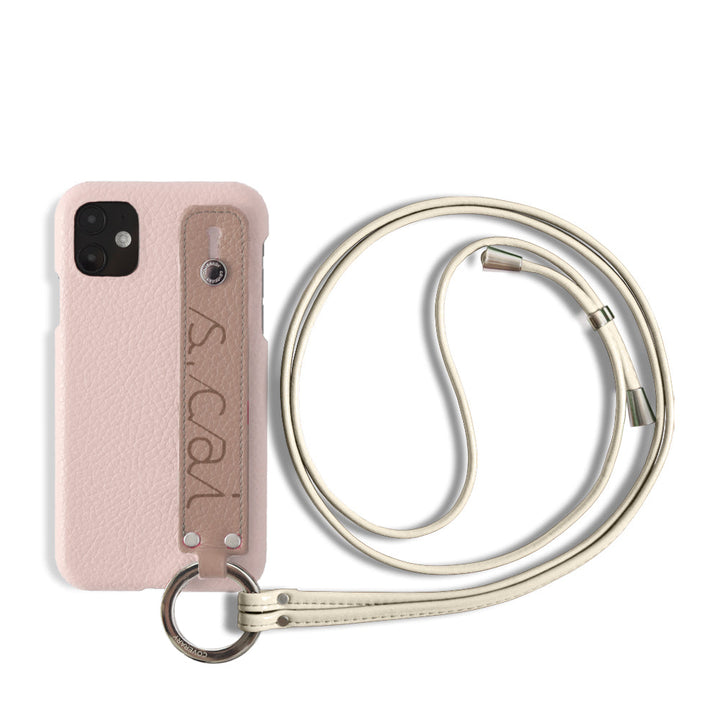 Cuir véritable 32 couleurs cuir italien grainé avec poignée à main et sangle, coque arrière, gravure au laser (marquage à chaud) pour la série Google Pixel