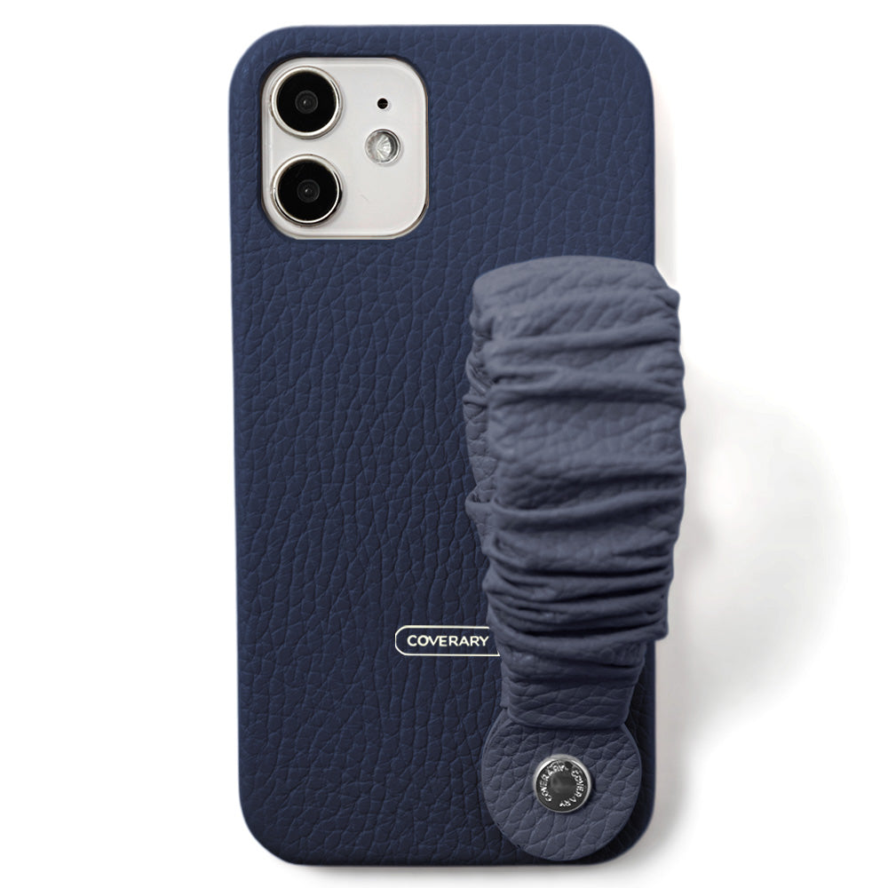 Cuir véritable 32 couleurs cuir italien grainé avec bande 3 voies coque arrière série Xperia