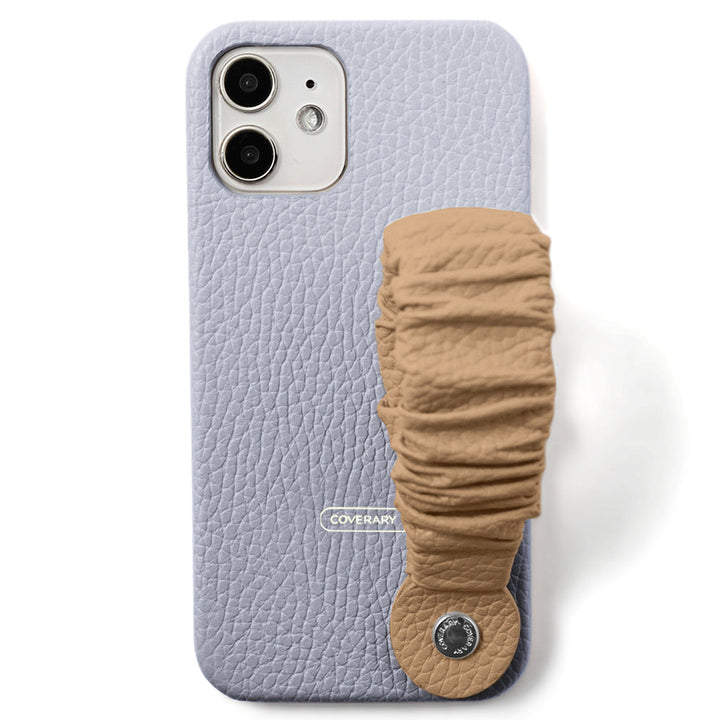 Cuir véritable 32 couleurs cuir italien grainé avec bande 3 voies coque arrière série Xperia