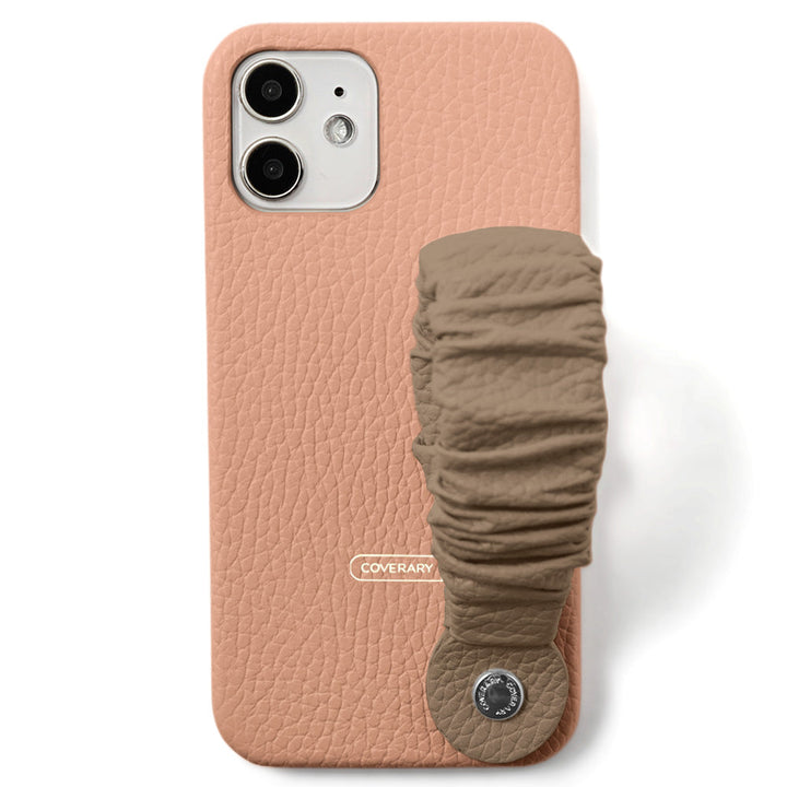 Cuir véritable 32 couleurs cuir italien grainé avec bande 3 voies coque arrière série Xperia