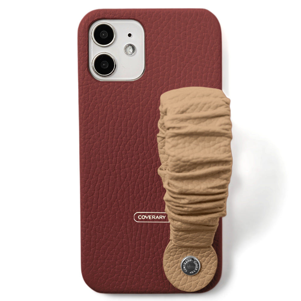 Cuir véritable 32 couleurs cuir italien grainé avec bande 3 voies coque arrière Google Pixel série