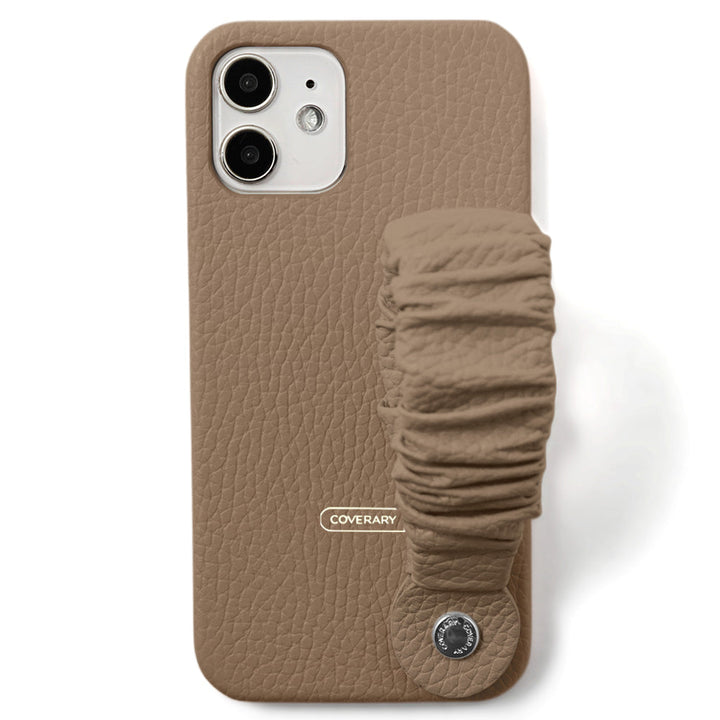 Cuir véritable 32 couleurs cuir italien grainé avec bande 3 voies coque arrière série Xperia
