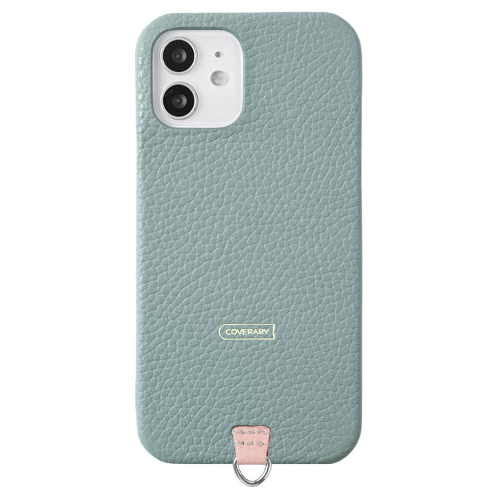 Ensemble de porte-cartes en cuir italien grainé 32 couleurs cuir véritable, coque arrière pour la série AQUOS