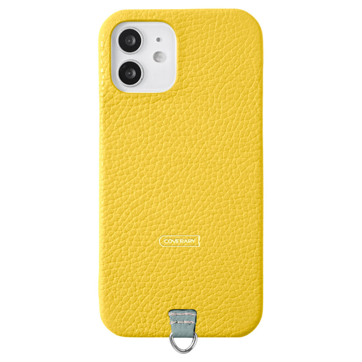 Genuine leather 32 colors Italian shrink leather holder set back case