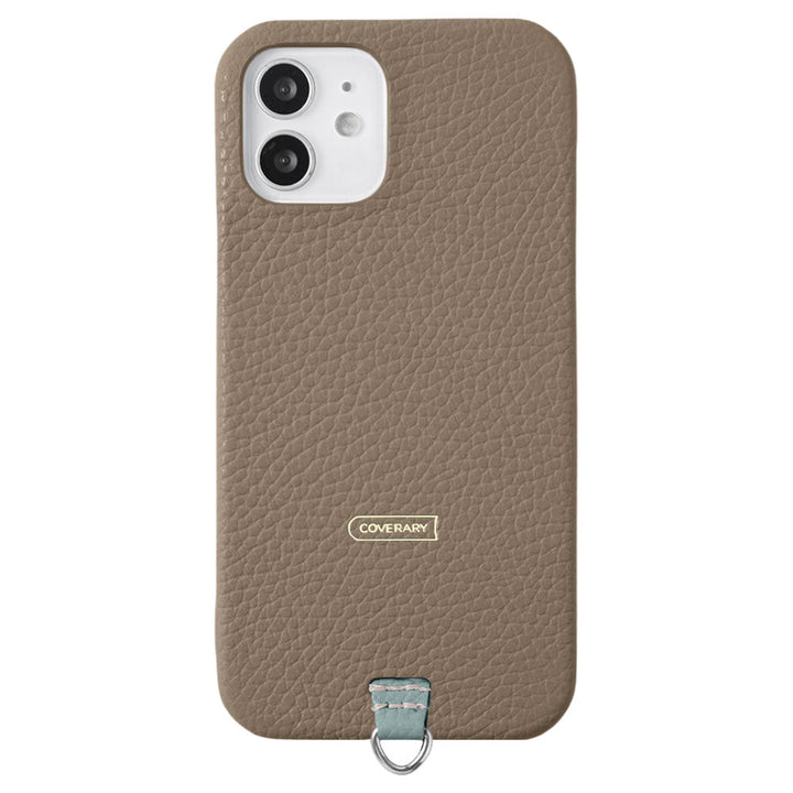 Ensemble de porte en cuir italien grainé 32 couleurs en cuir véritable, coque arrière pour la série iPhone