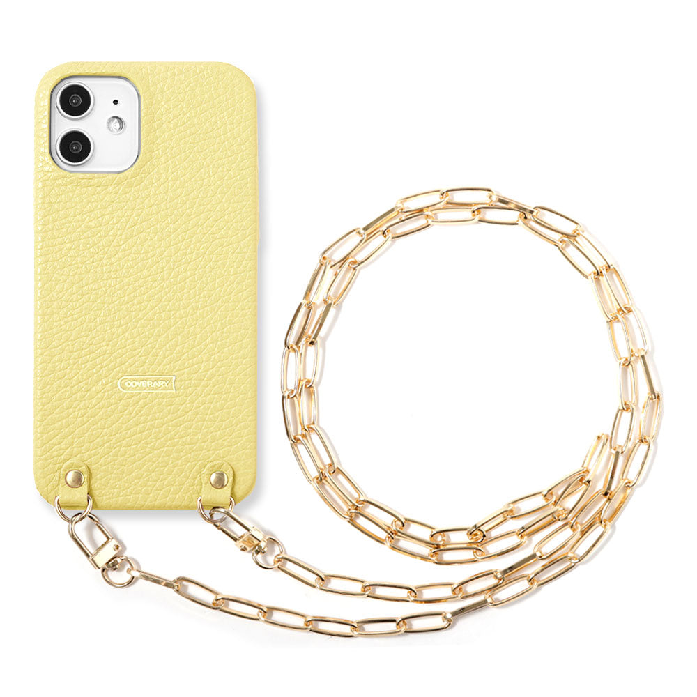 Genuine leather 32 colors Italian shrink leather with clip chain back case Xperia series