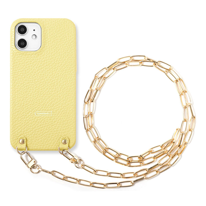 Genuine leather 32 colors Italian shrink leather with clip chain back case Xperia series