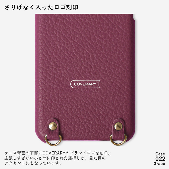 Genuine leather 32 colors Italian shrink leather with clip chain back case for Google Pixel series