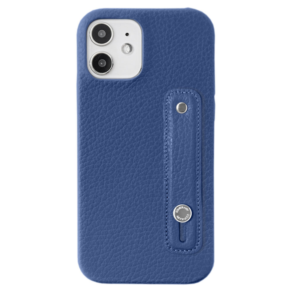Genuine leather 32 colors Italian shrink leather with finger belt back case Xperia series