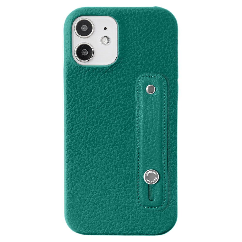Genuine leather 32 colors Italian shrink leather with finger belt back case Xperia series