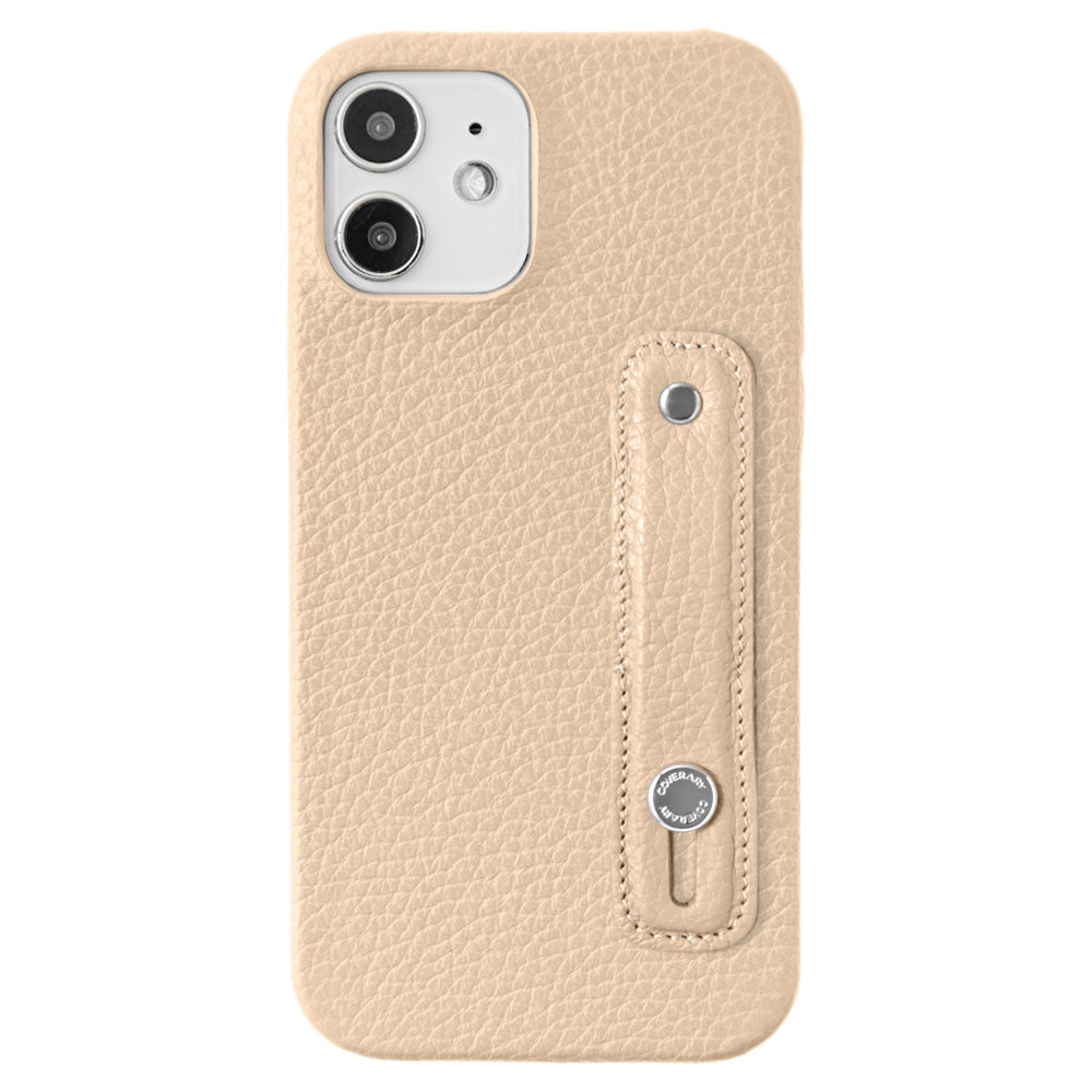 Genuine leather 32 colors Italian shrink leather with finger belt back case Xperia series