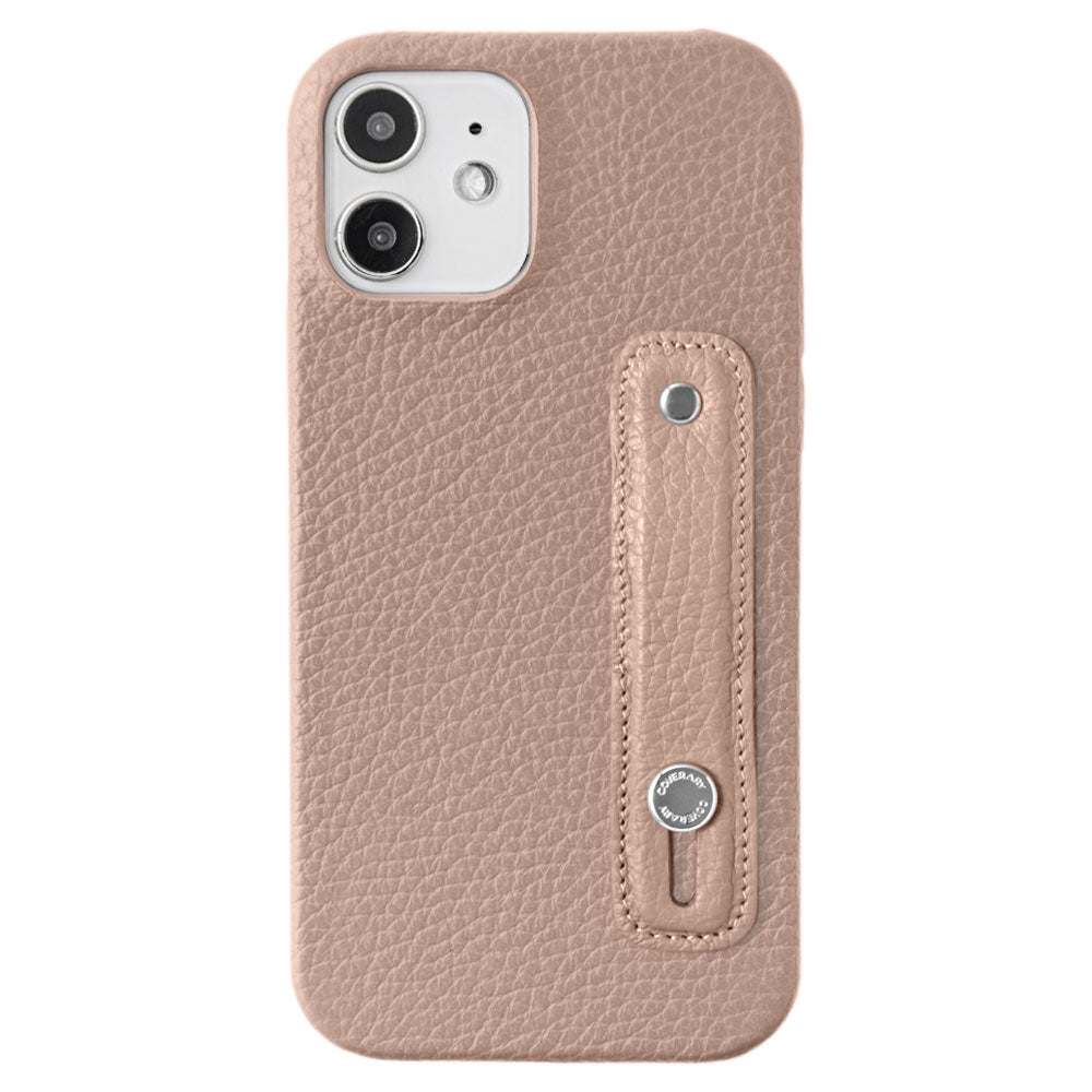 Genuine leather 32 colors Italian shrink leather with finger belt back case Xperia series