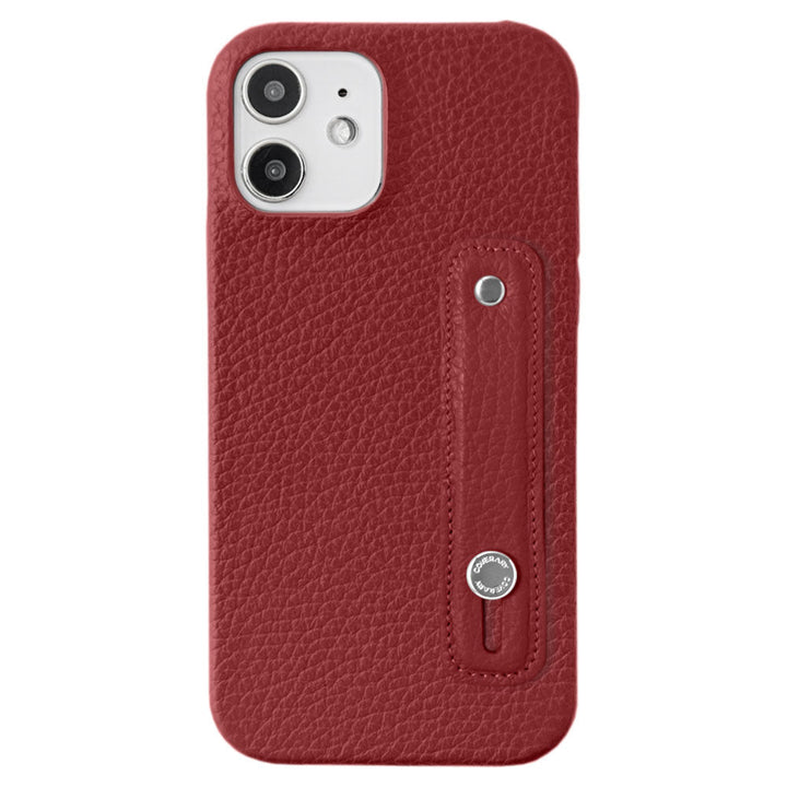 Genuine leather 32 colors Italian shrink leather with finger belt back case Xperia series