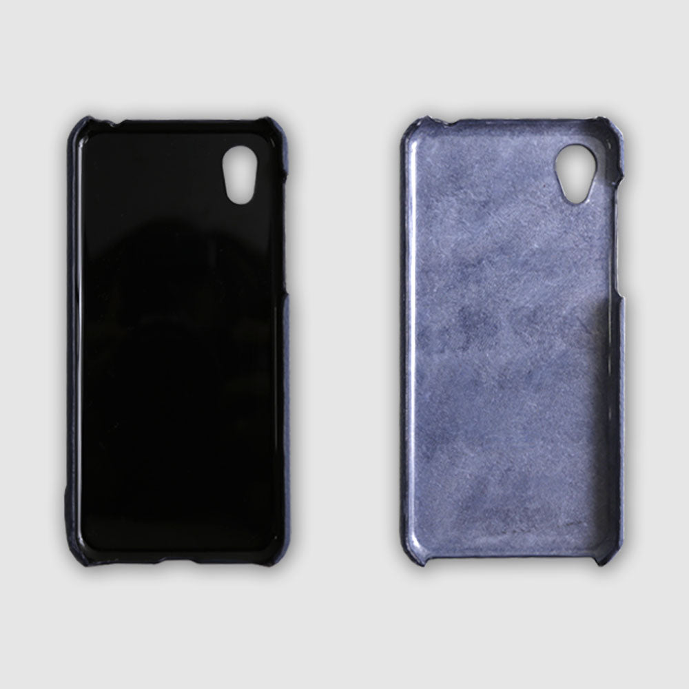 Genuine leather 32 colors Italian shrink leather flower decoration back case petal AQUOS series