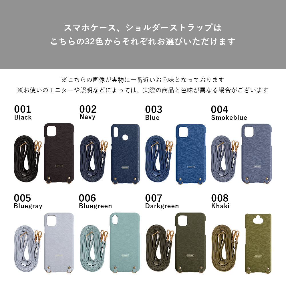 Genuine leather 32 colors Italian shrink leather card case with stainless mirror & shoulder strap back case for Google Pixel series