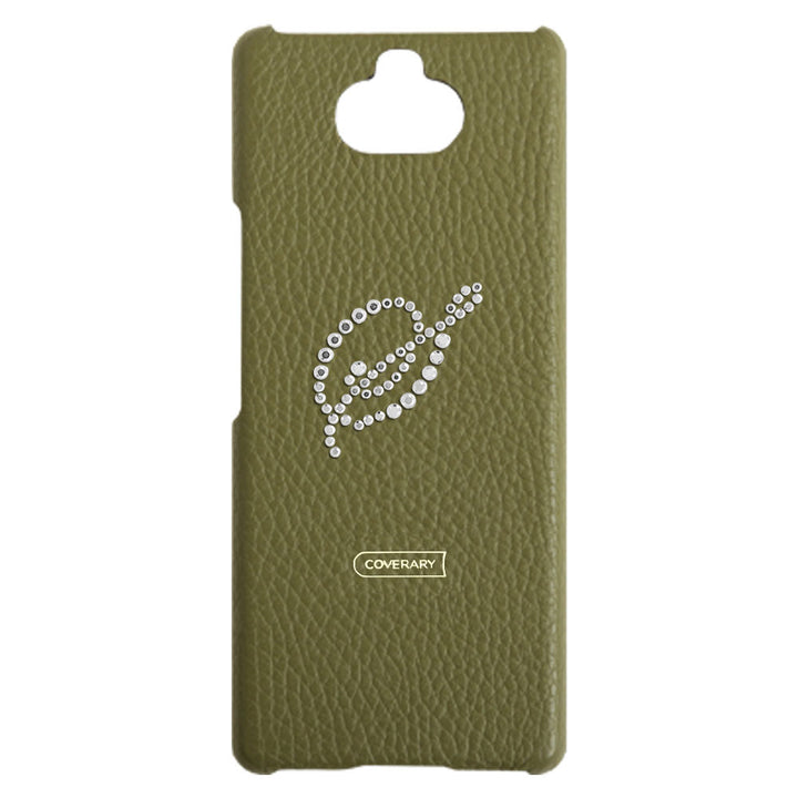 Genuine leather 32 colors Italian shrink leather initial decoration back case Google Pixel series