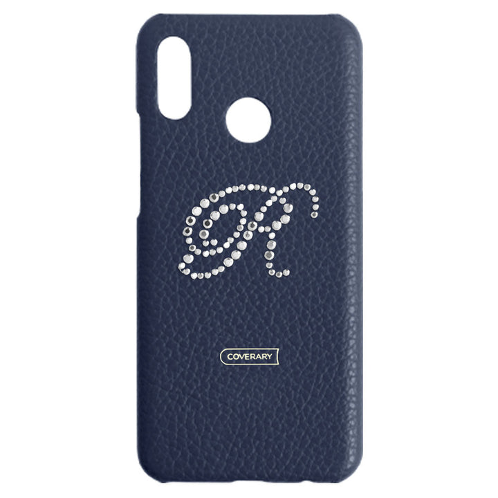 本革 32色 イタリアンシュリンクレザー イニシャルデコ 背面ケース iPhoneシリーズ