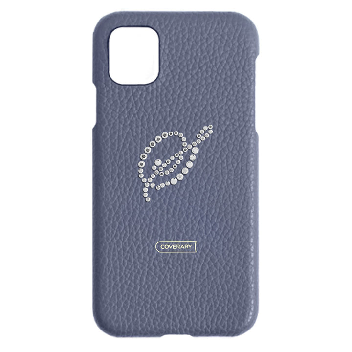 Genuine leather 32 colors Italian shrink leather initial decoration back case Google Pixel series