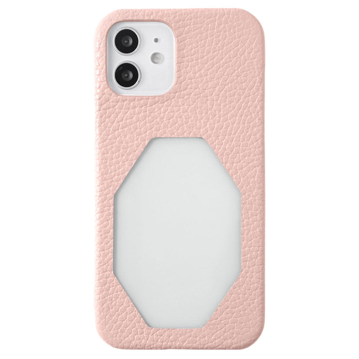 本革 32色 イタリアンシュリンクレザー フレーム付き 背面ケース iPhoneシリーズ