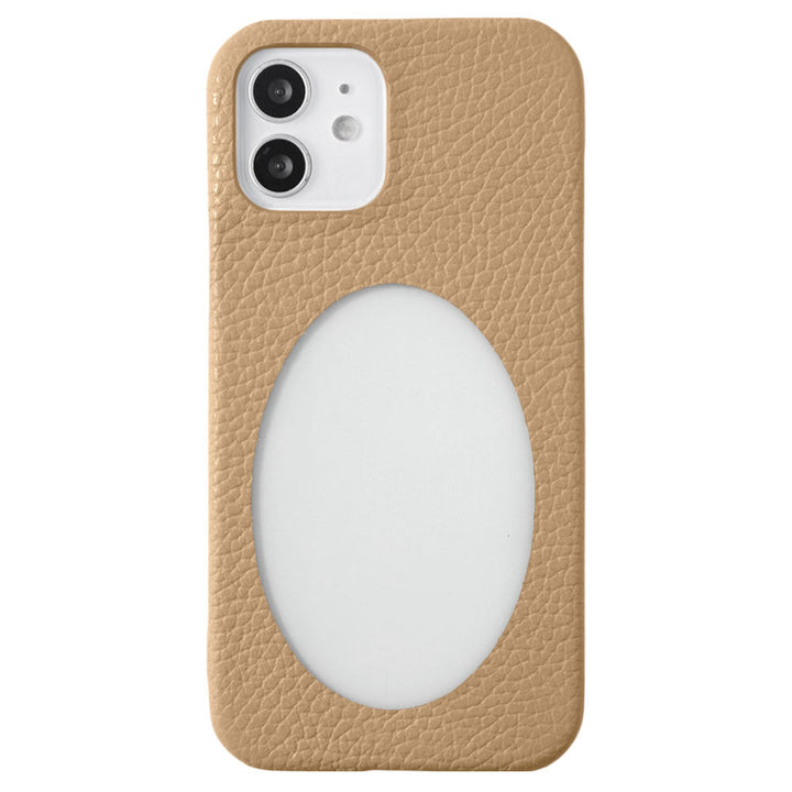 本革 32色 イタリアンシュリンクレザー フレーム付き 背面ケース Galaxyシリーズ