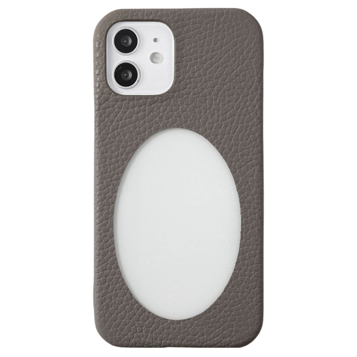 本革 32色 イタリアンシュリンクレザー フレーム付き 背面ケース Galaxyシリーズ