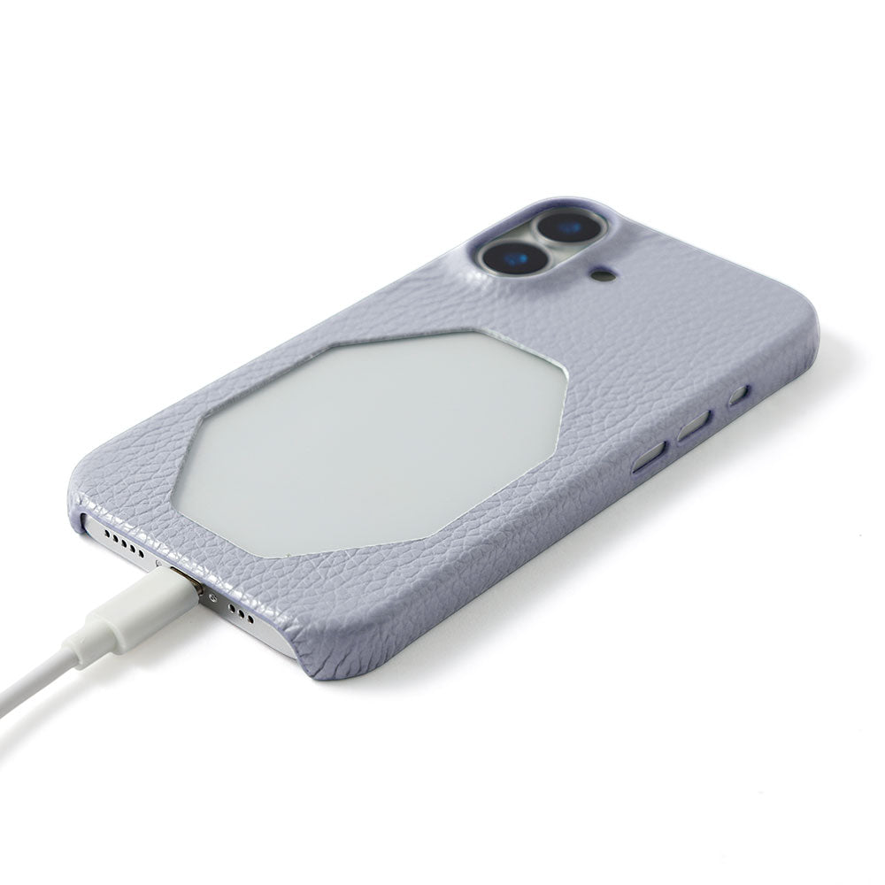 本革 32色 イタリアンシュリンクレザー フレーム付き 背面ケース iPhoneシリーズ